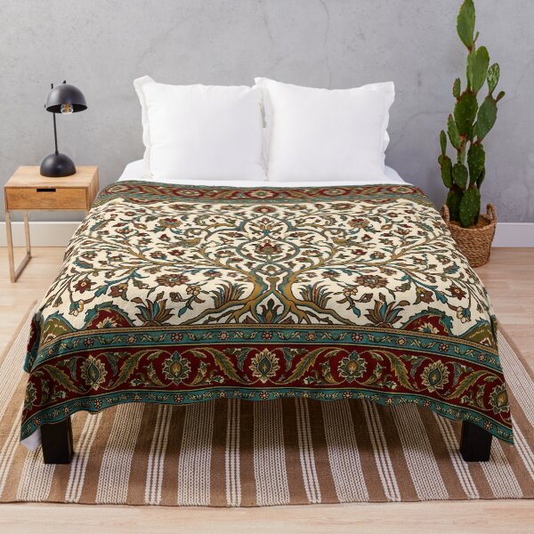 Item preview, Persian Carpet Traditional Ornamental Pattern Iranian Rug Oriental Art designed and sold by yousefi.