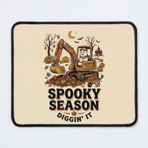 Item preview, Diggin' it - Spooky season for excavator operators designed and sold by ParadoxParadox.