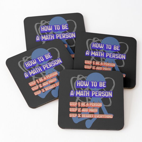 Item preview, How to Be a Math Person designed and sold by tellia-kallisto.