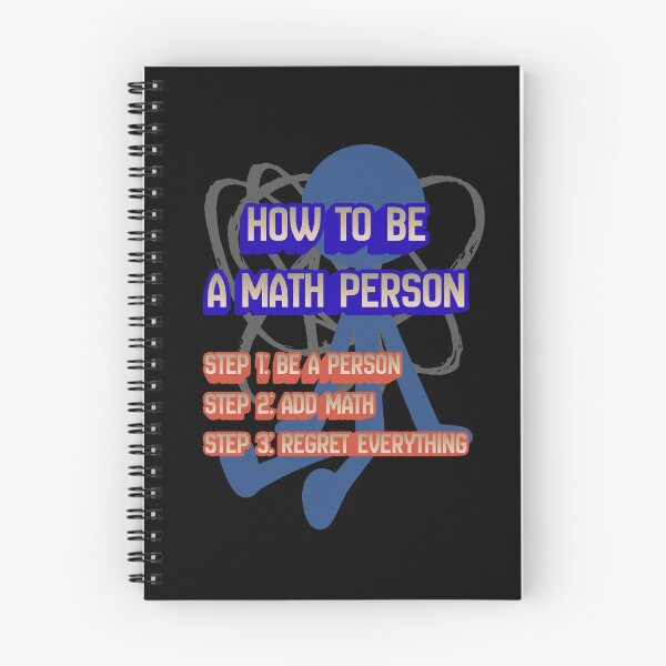 Item preview, How to Be a Math Person designed and sold by tellia-kallisto.