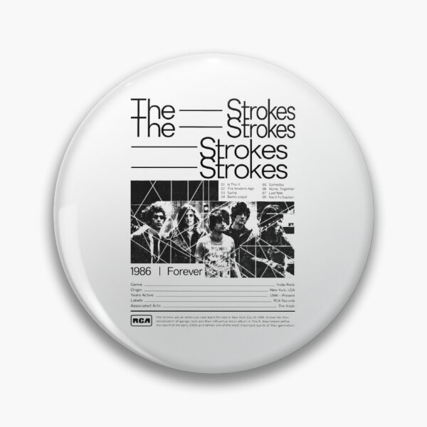 Item preview, The Strokes Band designed and sold by RokenrolTEXT.