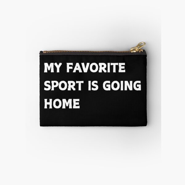 Item preview, Favourite Sport Is Going Home Funny Introvert Graphic Tee designed and sold by CapriCreatives.