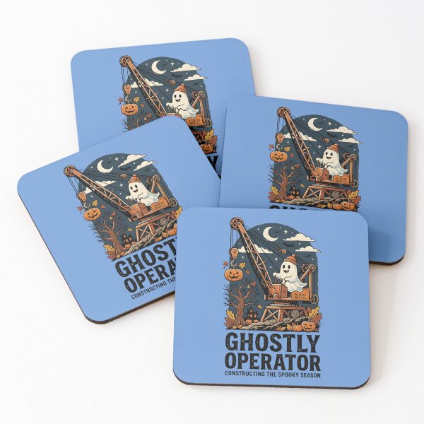 Item preview, Ghostly operator - Constructing the Spooky Season designed and sold by ParadoxParadox.