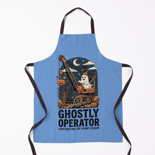 Item preview, Ghostly operator - Constructing the Spooky Season designed and sold by ParadoxParadox.