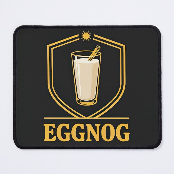 Item preview, Vintage Eggnog Crest Emblem Logo Illustration Vector designed and sold by Shutter-Dragon.