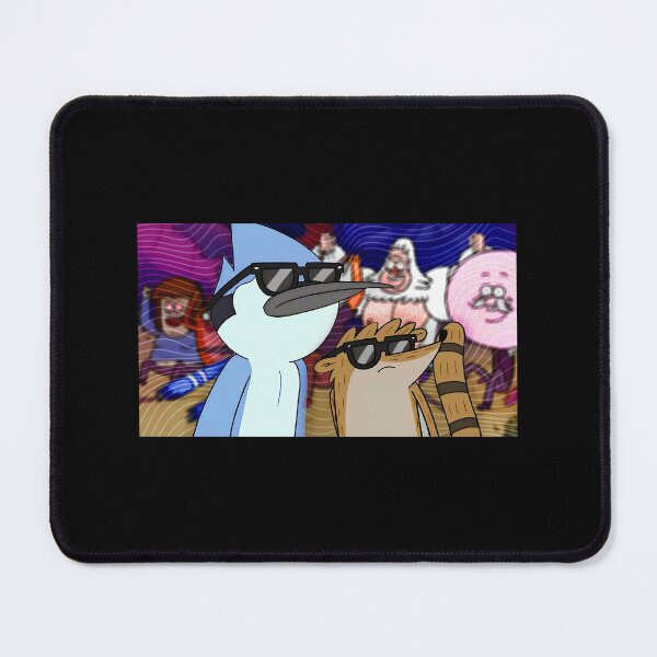 Item preview, Mordecai & Rigby Retro Cartoon designed and sold by joshferatu.