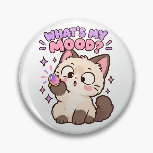 Item preview, Cute Cat Mood Ring What's My Mood Kawaii Retro designed and sold by DmaarGroup.