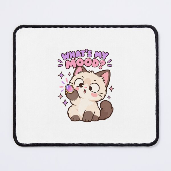 Item preview, Cute Cat Mood Ring What's My Mood Kawaii Retro designed and sold by DmaarGroup.