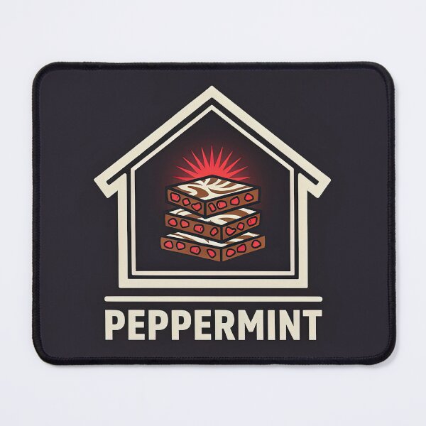 Item preview, Vintage Peppermint Bark Crest Emblem Logo Illustration Vector designed and sold by Shutter-Dragon.