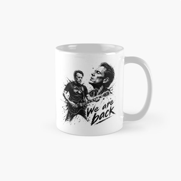 Item preview, Green Day We Are Back Punk Rock Guitarist designed and sold by RokenrolTEXT.