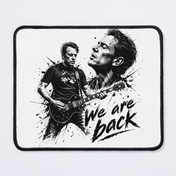 Item preview, Green Day We Are Back Punk Rock Guitarist designed and sold by RokenrolTEXT.