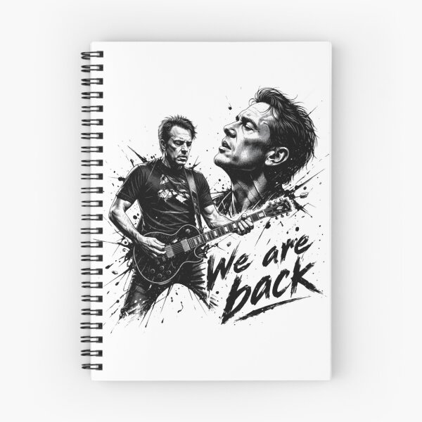 Item preview, Green Day We Are Back Punk Rock Guitarist designed and sold by RokenrolTEXT.