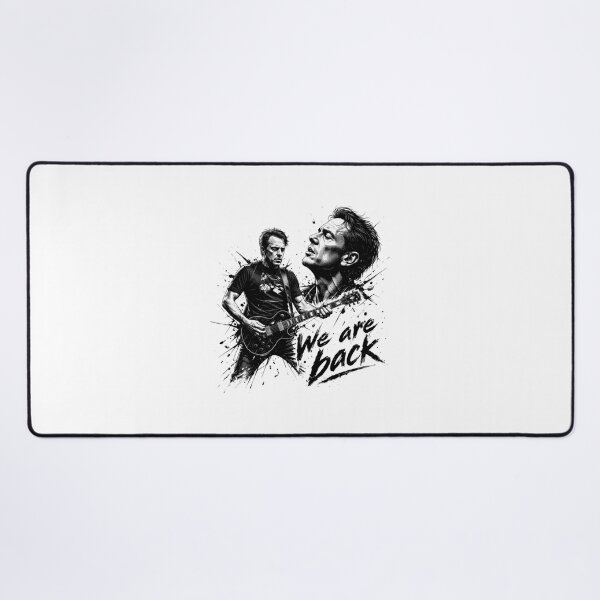 Item preview, Green Day We Are Back Punk Rock Guitarist designed and sold by RokenrolTEXT.