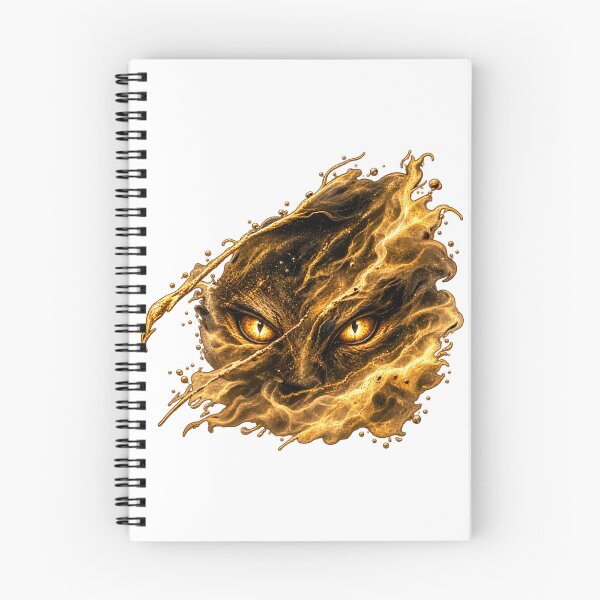 Item preview, Golden Eyes Emerging from Flowing Liquid designed and sold by JUTElCONIC.