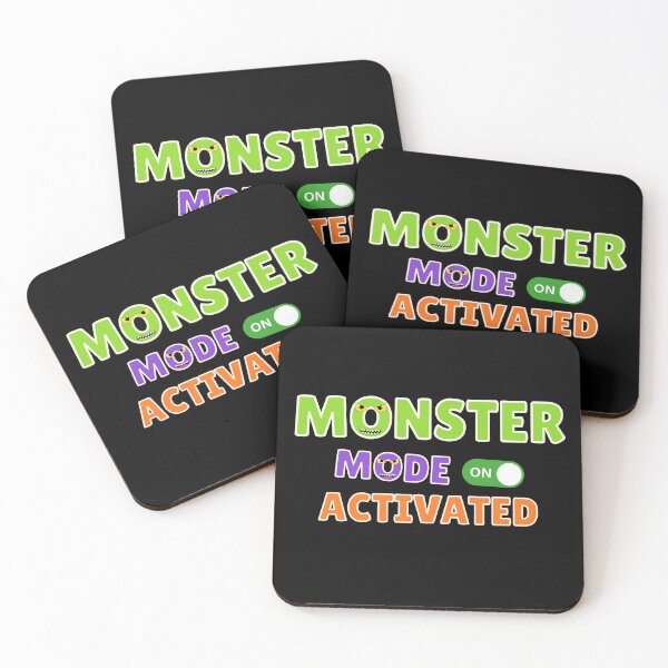 Item preview, Monster Mode Activated Halloween Typography designed and sold by Bawek85Designs.