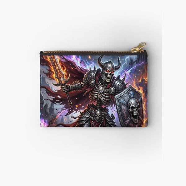 Item preview, Skeleton Warrior Wielding a Burning Rune Sword designed and sold by Lucid Dream Pixel.