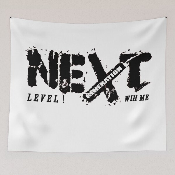 Item preview, Next Generation Level - Urban Grunge Typography Vector Design designed and sold by Carftora786.