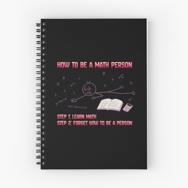 Item preview, How to Be a Math Person designed and sold by tellia-kallisto.