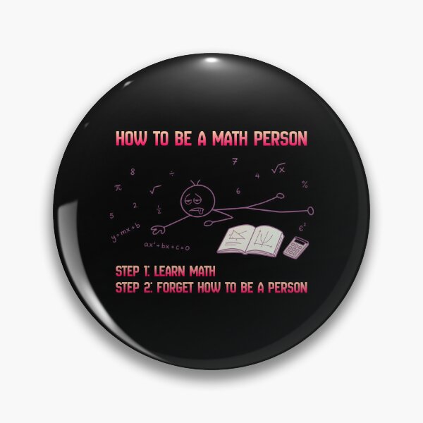 Item preview, How to Be a Math Person designed and sold by tellia-kallisto.