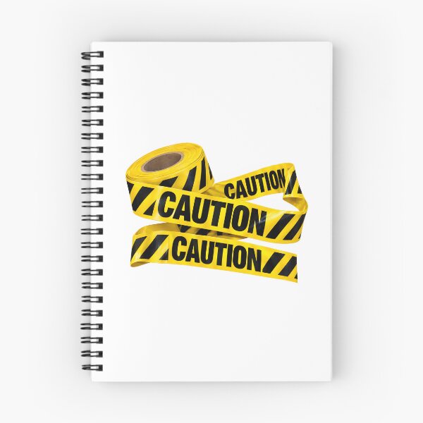 Item preview, Caution Tape Roll Yellow Hazard Warning Graphic designed and sold by Artmares.