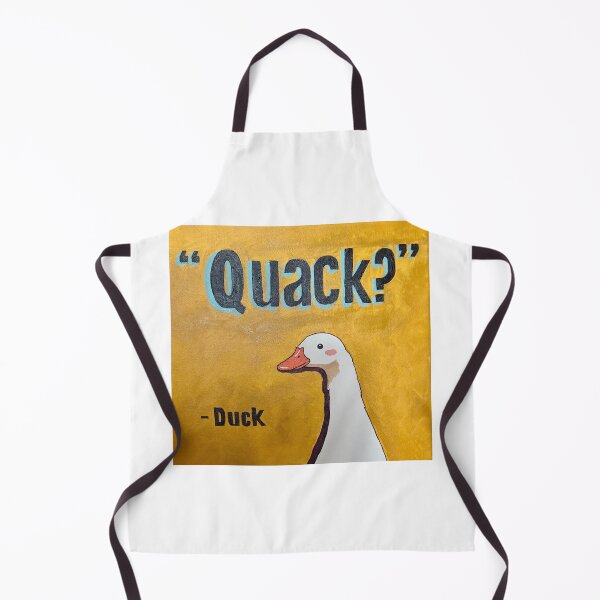Item preview, “Quack?” - Funny duck quote pop art print designed and sold by 716ArtStudio.