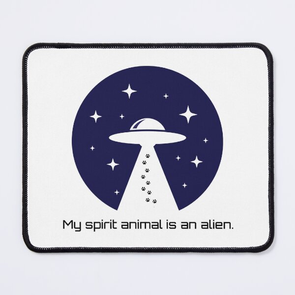 Item preview, My Spirit Animal Is An Alien designed and sold by vyrnryve.