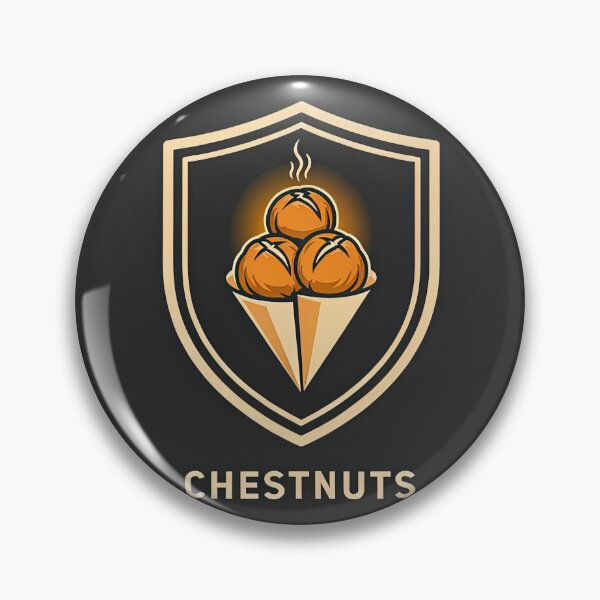 Item preview, Vintage Roasted Chestnuts Crest Emblem Logo Illustration Vector designed and sold by Shutter-Dragon.