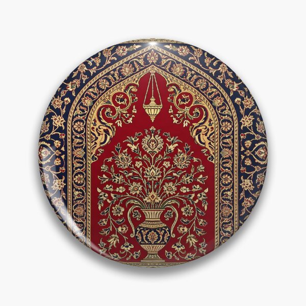 Item preview, Persian Carpet Traditional Ornamental Pattern Iranian Rug Oriental Art designed and sold by yousefi.