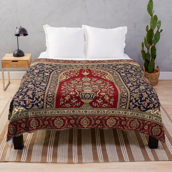 Item preview, Persian Carpet Traditional Ornamental Pattern Iranian Rug Oriental Art designed and sold by yousefi.