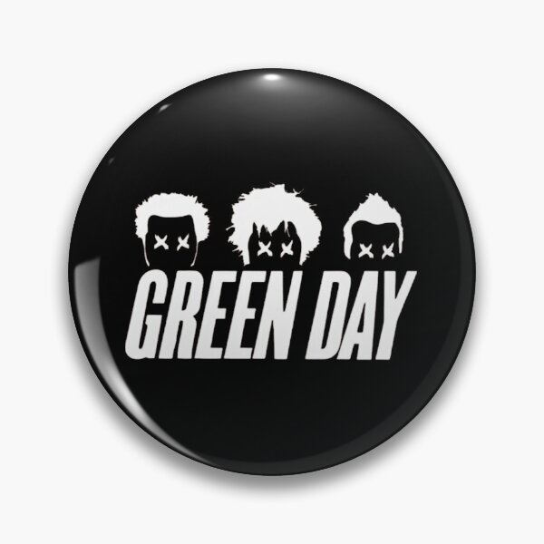 Item preview, Green Day Band Silhouette Faces Logo designed and sold by RokenrolTEXT.