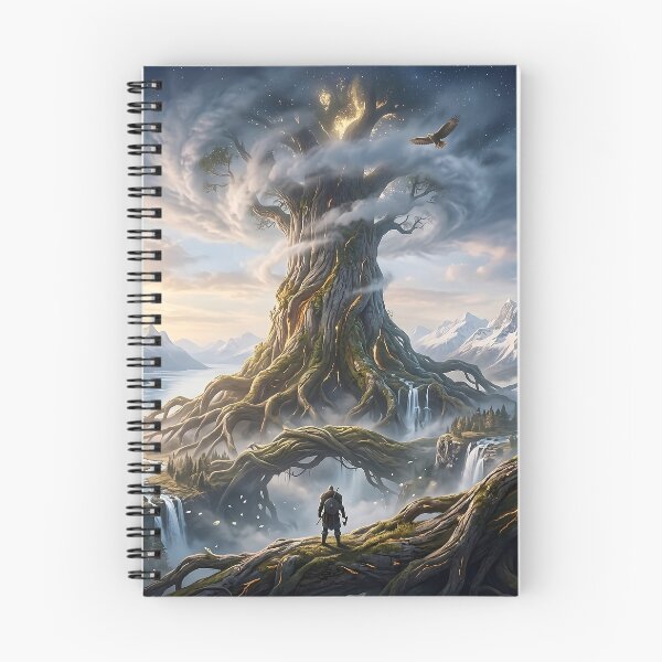 Item preview, Yggdrasil, the World Tree — Norse Mythology designed and sold by Bibi Design.