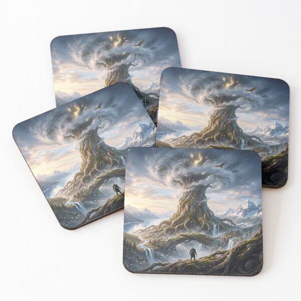 Item preview, Yggdrasil, the World Tree — Norse Mythology designed and sold by Bibi Design.