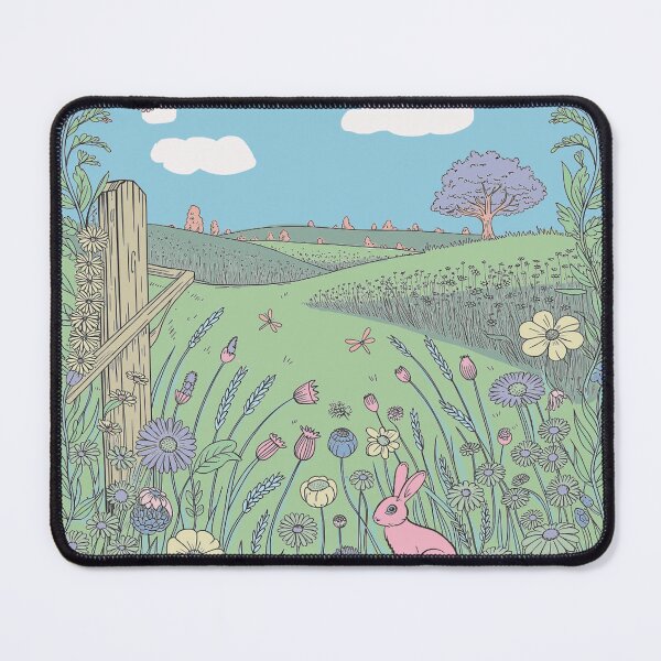 Item preview, Pastel Meadow Rabbit Garden Art designed and sold by GBGCreations.