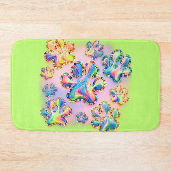 Item preview, Neon Paw Sequins  designed and sold by lifeinspired4u.