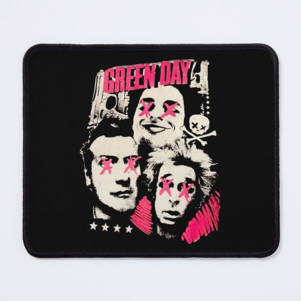 Item preview, Green Day Punk Rock Band Members Portrait designed and sold by RokenrolTEXT.