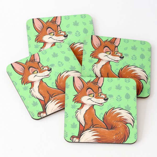 Item preview, Vintage Comic Style Smirking Red Fox designed and sold by Pure Craft.