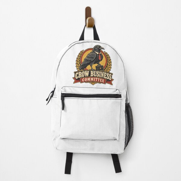 Item preview, Funny Crow Business Committee Retro Illustration designed and sold by BadMary.