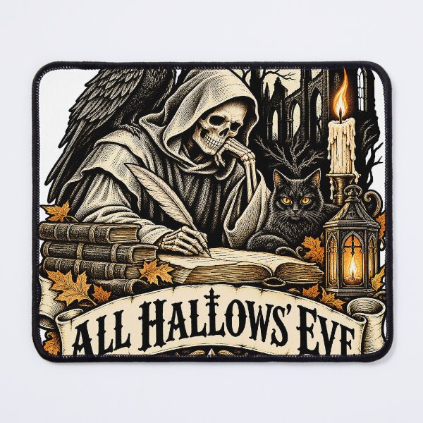 Item preview, All Hallows' Eve – Gothic Vintage Halloween Art designed and sold by JanChryzostom.