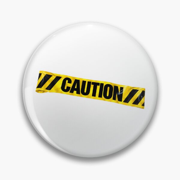 Item preview, Caution Tape Yellow Black Hazard Warning Graphic designed and sold by Artmares.