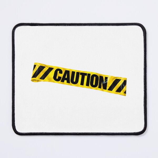 Item preview, Caution Tape Yellow Black Hazard Warning Graphic designed and sold by Artmares.