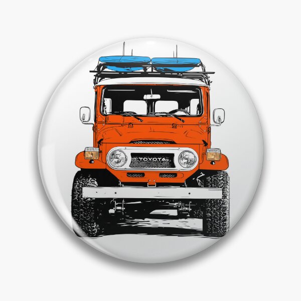 Item preview, Toyota Land Cruiser Vintage 4x4 FJ40 Surf Front designed and sold by blackdogshop.