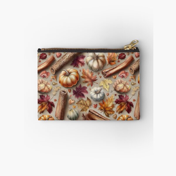 Item preview, Rustic Autumn Pumpkins and Cinnamon designed and sold by ViktoriaARose.