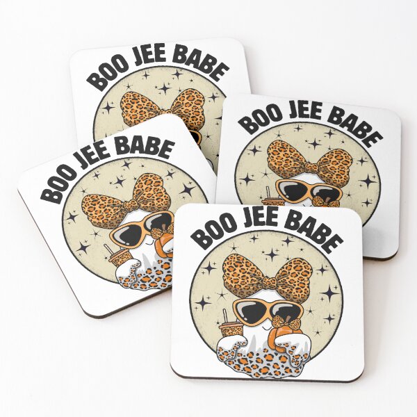 Item preview, Boo jee babe- cute ghost with bow design  designed and sold by She - artist creations .