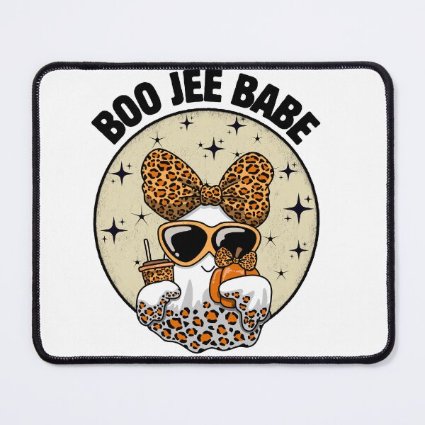 Item preview, Boo jee babe- cute ghost with bow design designed and sold by She - artist creations .