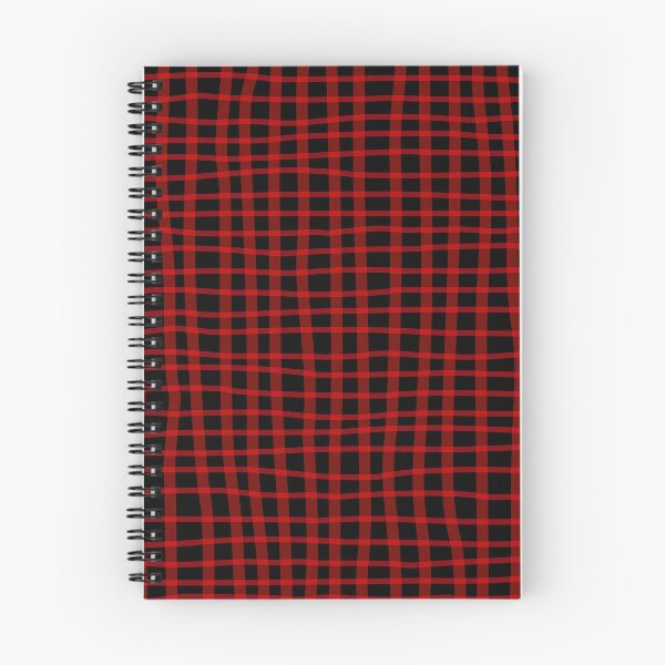 Item preview, Black and Red Organic Squares Pattern | Dark Minimal Alt Aesthetic with red | Dark Feminine Y2K with red designed and sold by dfly-creations.