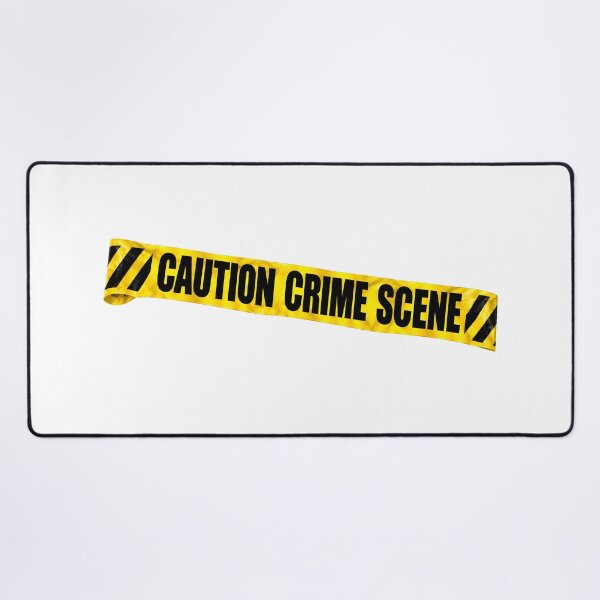 Item preview, Crime Scene Caution Tape Warning Graphic designed and sold by Artmares.
