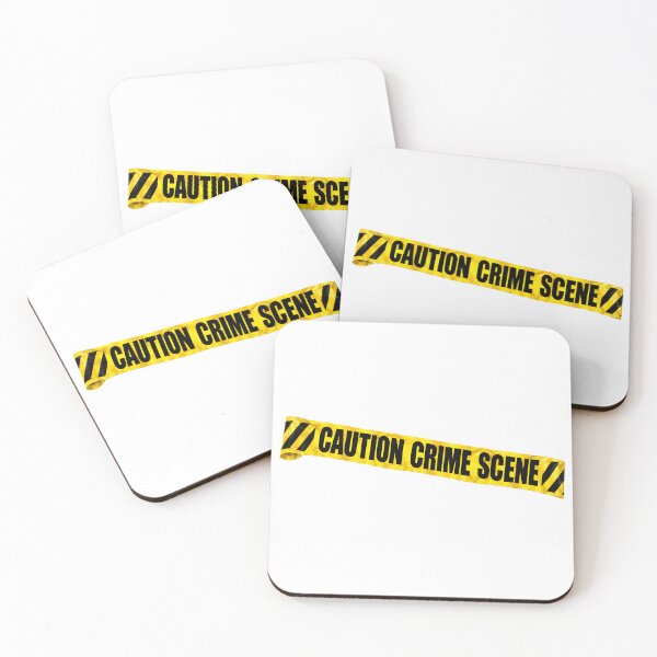 Item preview, Crime Scene Caution Tape Warning Graphic designed and sold by Artmares.