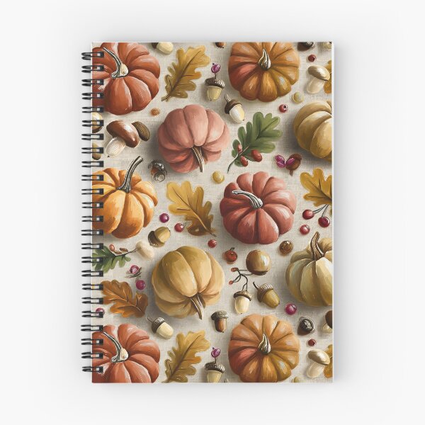 Item preview, Neutral Pumpkins and Berries – Soft Autumn Botanical designed and sold by ViktoriaARose.