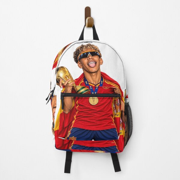 Item preview, Lamine Yamal Spain World Cup Champion 2026 Vector Illustration Art designed and sold by FlatInkStudio.