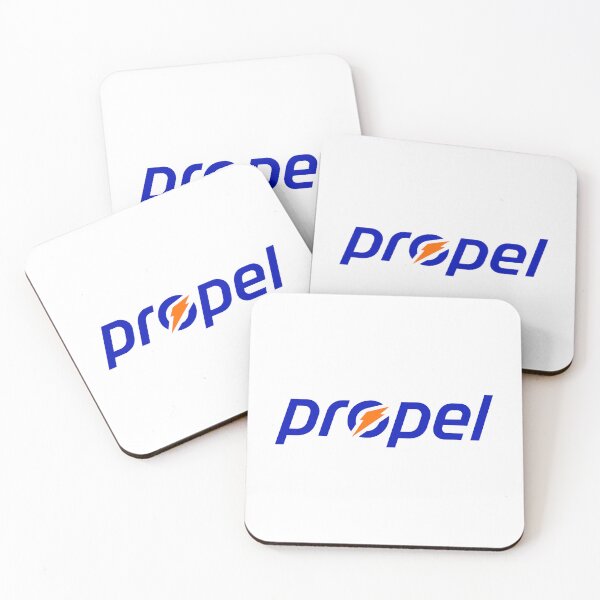 Item preview, Propel Water Logo Blue Orange Lightning Bolt Fitness Water Brand  designed and sold by mikrefaa.
